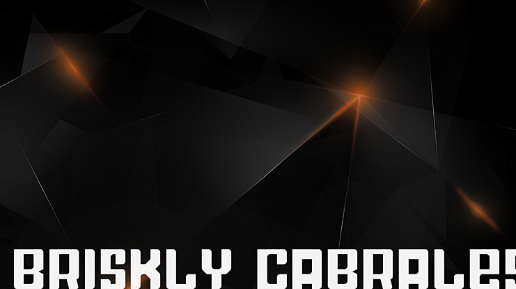 Briskly Cabrales Font