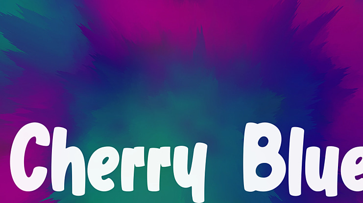 Cherry Blue Font