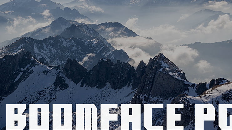 boomface pg Font