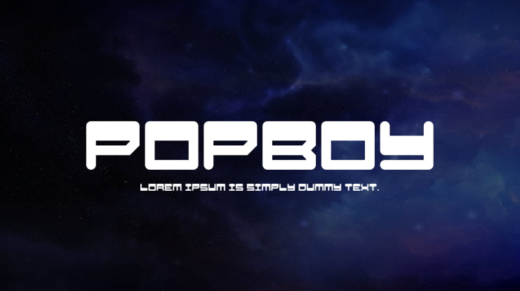 Popboy Font