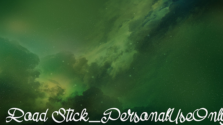 Road Stick_PersonalUseOnly Font