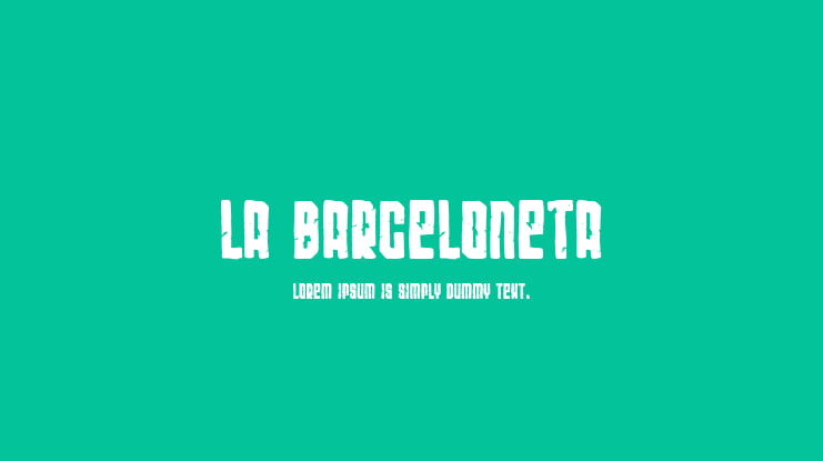 La Barceloneta Font