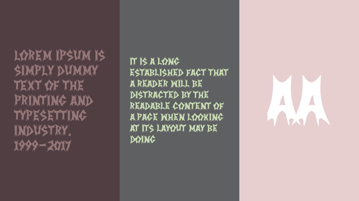 Nordic Metal Band Font