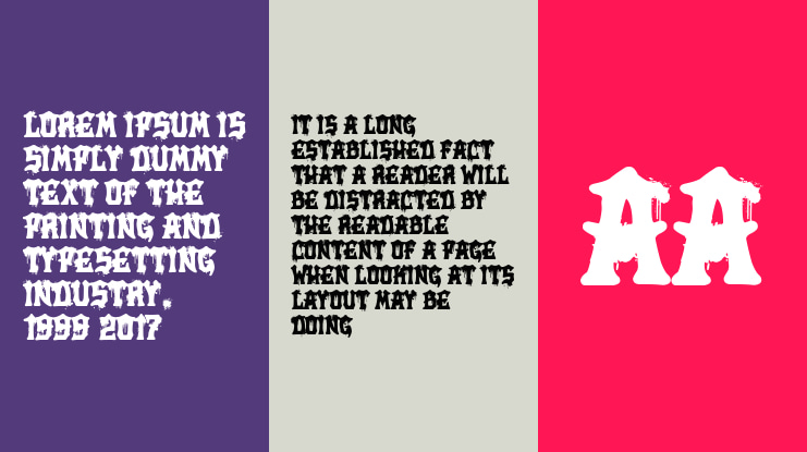 Arma Blanca BCN Font