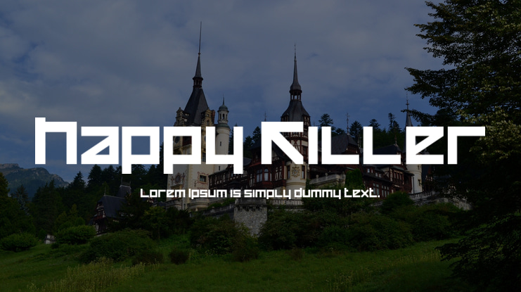 Happy Killer Font