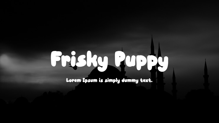 Frisky Puppy Font