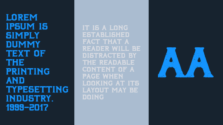 European Denim Brand Font