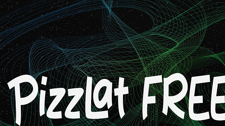 Pizzlat FREE Font