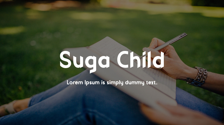 Suga Child Font