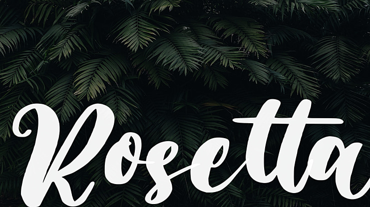 Rosetta Font
