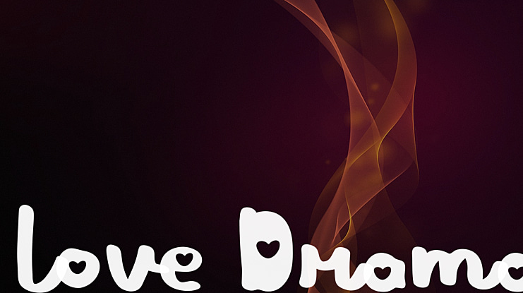 Love Drama Font
