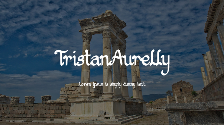 TristanAurelly Font