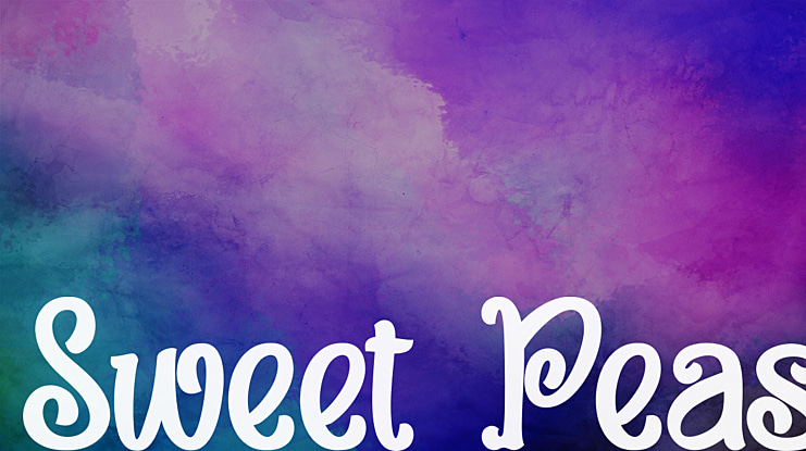 Sweet Peas Font