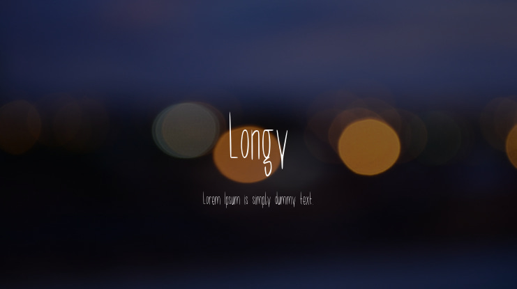 Longy Font