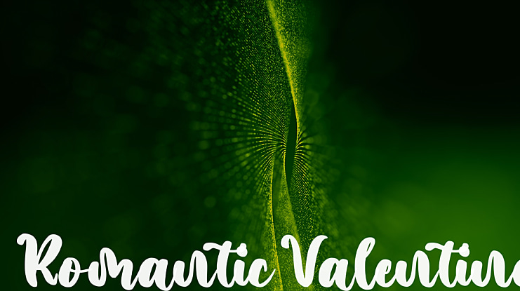 Romantic Valentine Font