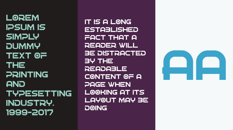 OCEAN RED BLUES Font