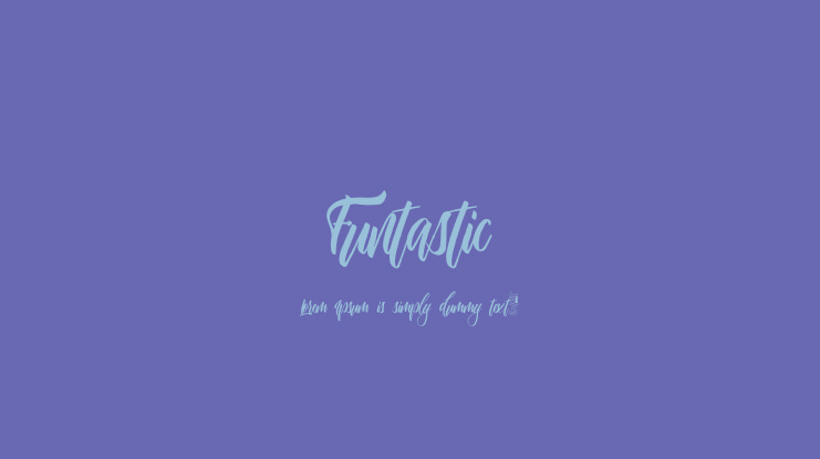 Funtastic Font
