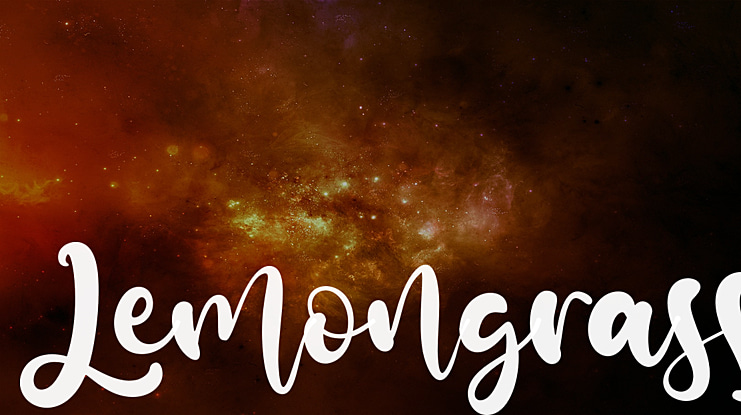 Lemongrass Font