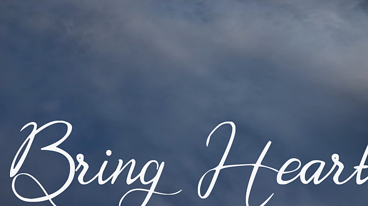 Bring Heart Font