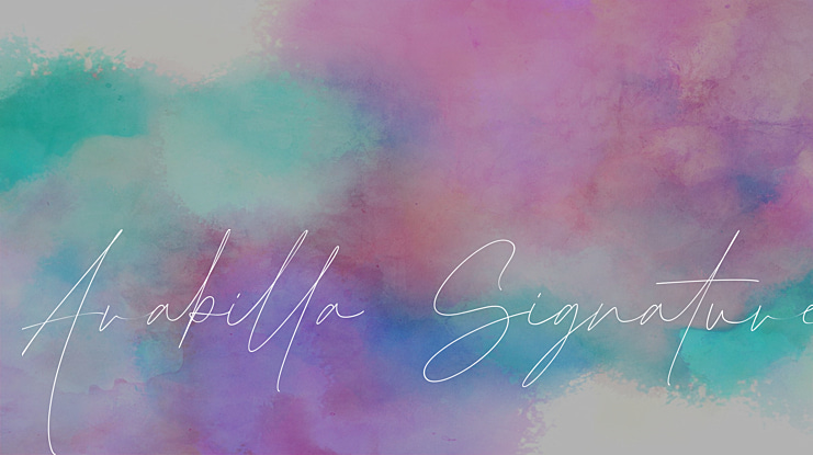 Arabilla Signature Font
