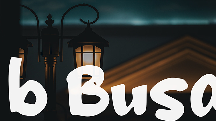 b Busa Font
