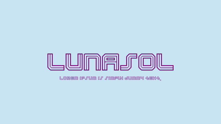 Lunasol Font Family