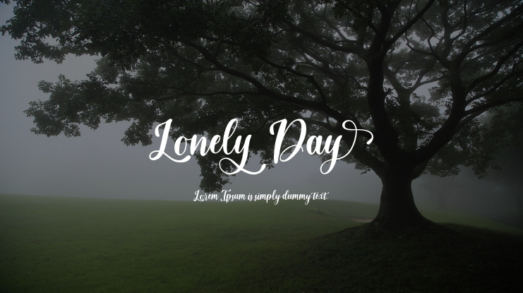 Lonelyday Font