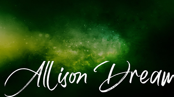 Allison Dream Font