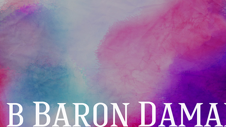 b Baron Damai Font