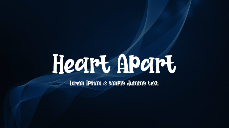 Heart Apart Font