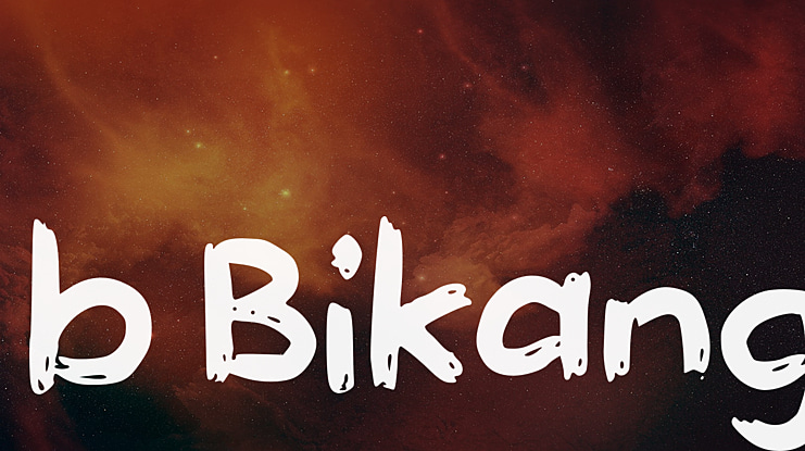 b Bikang Font