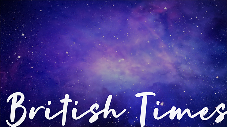 British Times Font