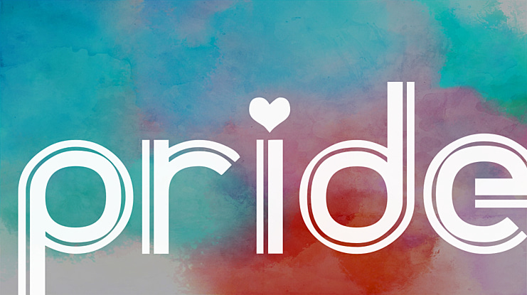 PRIDE Font