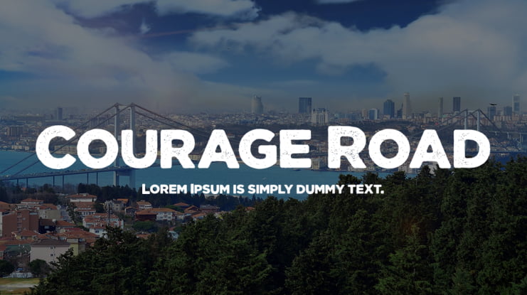 Courage Road Font