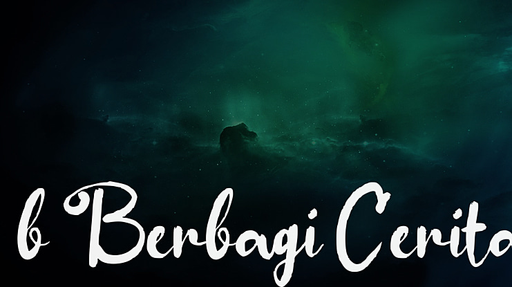 b Berbagi Cerita Font