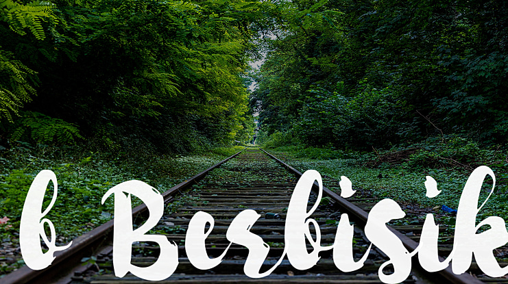 b Berbisik Font