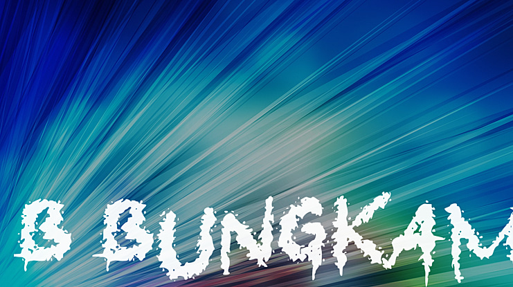 b Bungkam Font