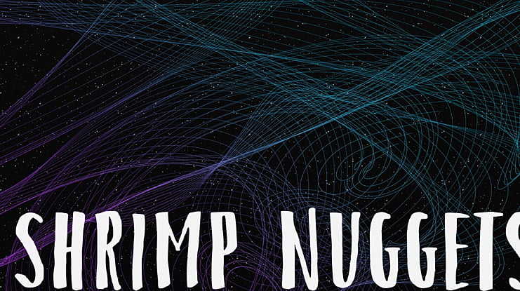 Shrimp Nuggets Font