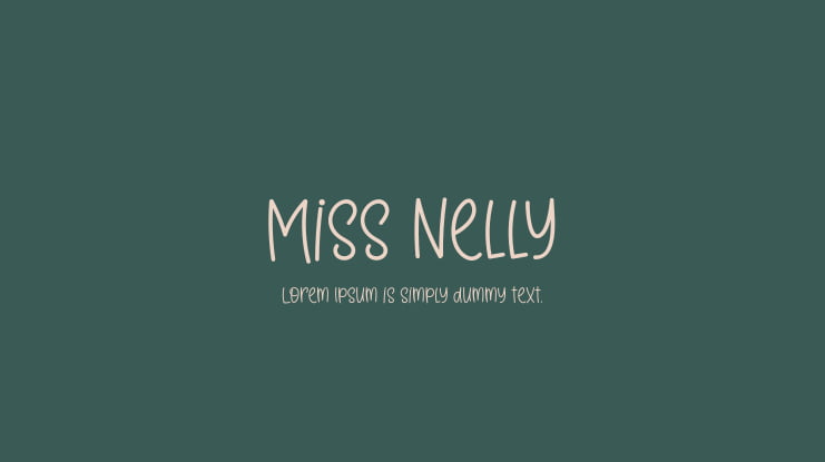 Miss Nelly Font