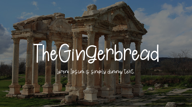 TheGingerbread Font