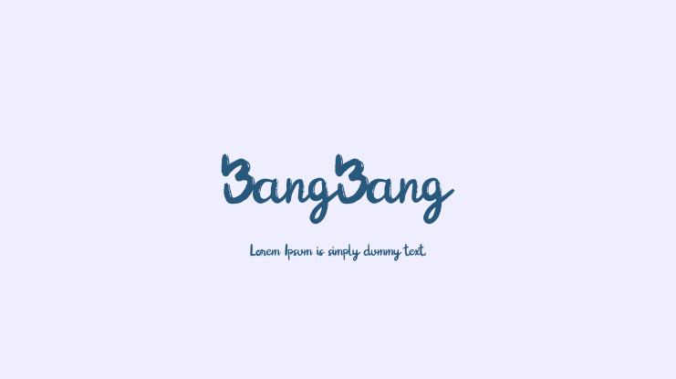 BangBang Font