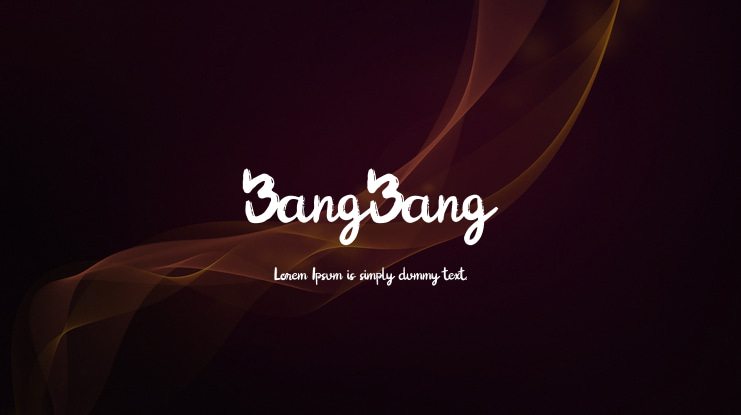 BangBang Font