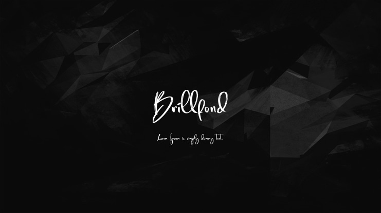 Brillfond Font