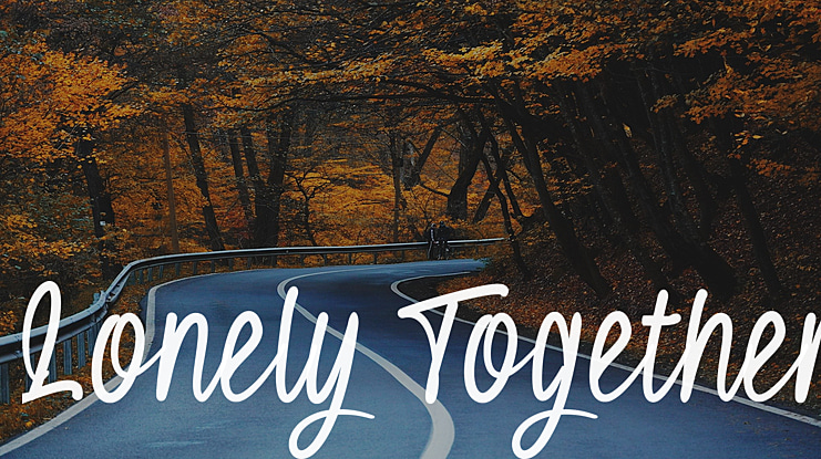 Lonely Together Font