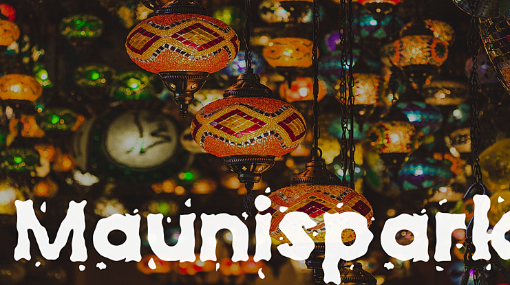 Maunispark Font