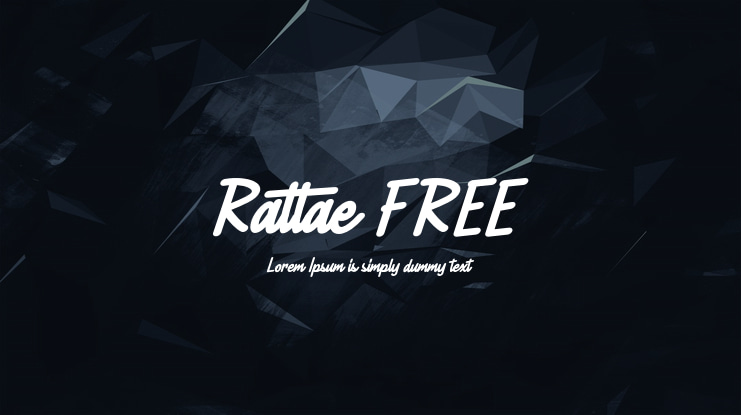 Rattae FREE Font