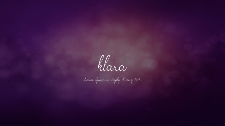 klara Font