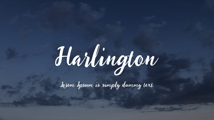Harlington Font