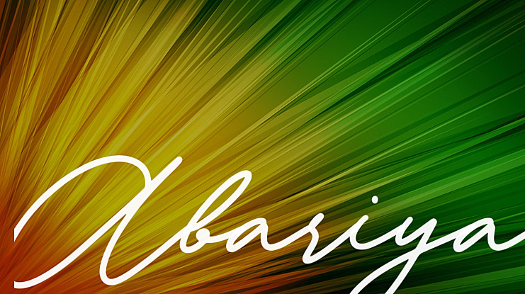 Abariya Font