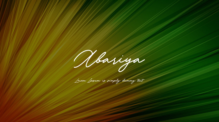Abariya Font
